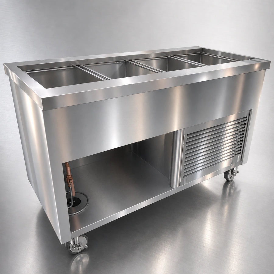 Heavy-Duty Stainless Steel Construction