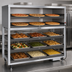 Thumbnail image #3 for Hatco PDH-55T Electric Triple Shelf Heated Shelf Display Unit with Base and Overhead Heat, 9-Pizza Capacity