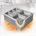 Thumbnail image #3 for Drop-In Modular Insulated Heated Well with 6 Full-Size Pan Capacity