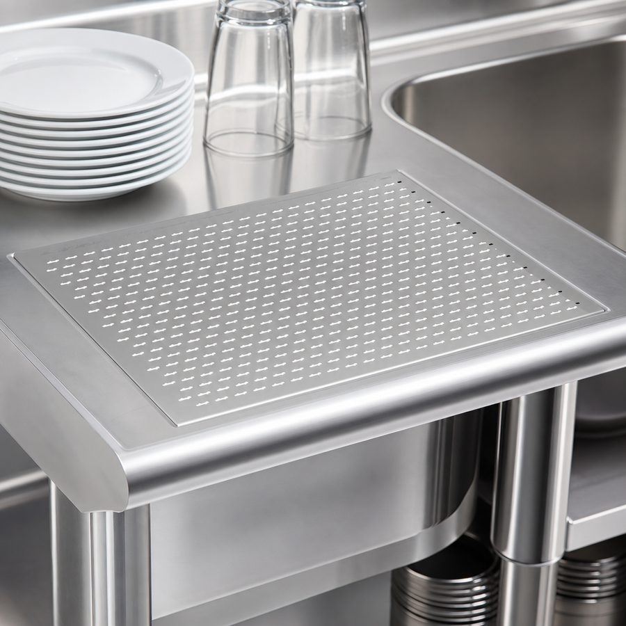 Perforated Stainless Top