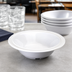 Thumbnail image #4 for Winco 12 oz White Round Melamine Soup/Cereal Bowl, 6-3/8 Inch Diameter