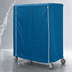Thumbnail image #3 for Metro Waterproof Vinyl-Nylon Coated Queen Mary & Banquet Cart Cover, 48 x 18 x 62 Inches, Mariner Blue