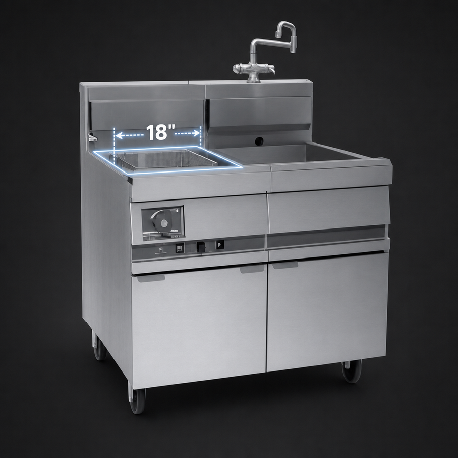 18-Inch Cook Area