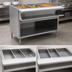 Thumbnail image #3 for Eagle Spec-Master Sealed Well Electric Hot Food Table, 2 Wells, 33 Inches Wide, 208V