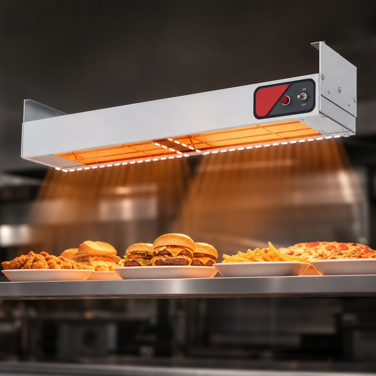 Product image #3 for Nemco 60-Inch Dual Infrared Strip Heater with On/Off Toggle Switch, 240V