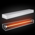 Thumbnail image #3 for Hatco Glo-Ray 66-Inch Single Unlighted Infrared Strip Heater