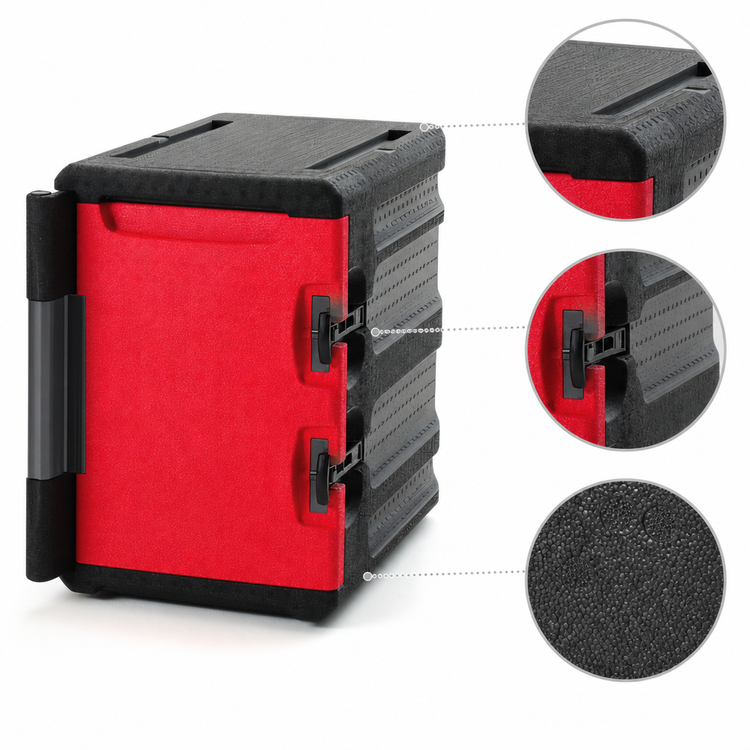 Product image #3 for Metro Mightylite ML400 6-Pan Front-Load Insulated Food Pan Carrier