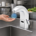 Thumbnail image #3 for T&S Brass ChekPoint Electronic Touchless Above-Deck Sensor Faucet, Deck Mount, Single Hole, Hydro-Generator