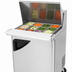 Thumbnail image #3 for Turbo Air Super Deluxe Sandwich/Salad Mega Top Prep Table Refrigerator, 1-Section, 27-1/2 Inch Wide, 12-Pan