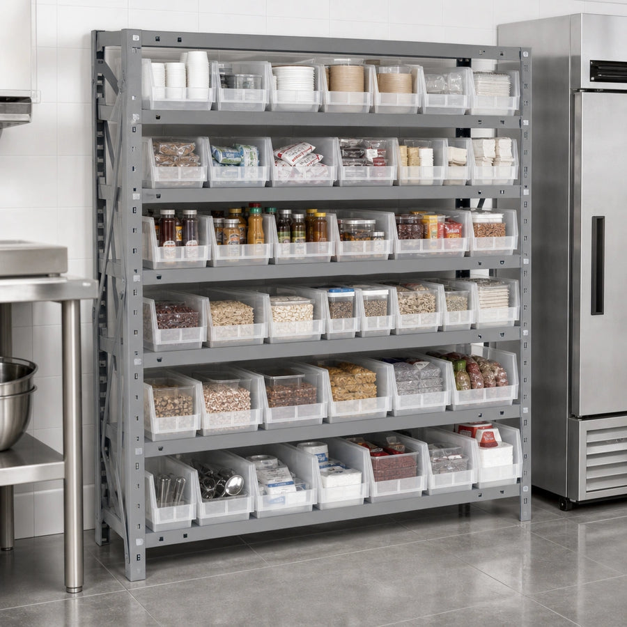 Seven-Shelf Storage Layout