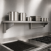 Thumbnail image #3 for Eagle Group CLHDWS-18144 Cooking Line Heavy Duty Wall Shelf, 144 Inches Wide x 18 Inches Deep