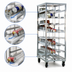 Thumbnail image #3 for New Age Mobile First In, First Out #10 Can Rack, 156-Can Capacity