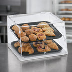 Thumbnail image #3 for Vollrath KDC1418-2-06 Countertop Slant-Front Acrylic Bakery Display Case, Clear, Non-Refrigerated, Self/Full-Service, 2-Tray