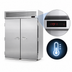 Thumbnail image #3 for Turbo Air PRO Series PRO-50H-RT Roll-Through Two-Section Solid Door Heated Cabinet