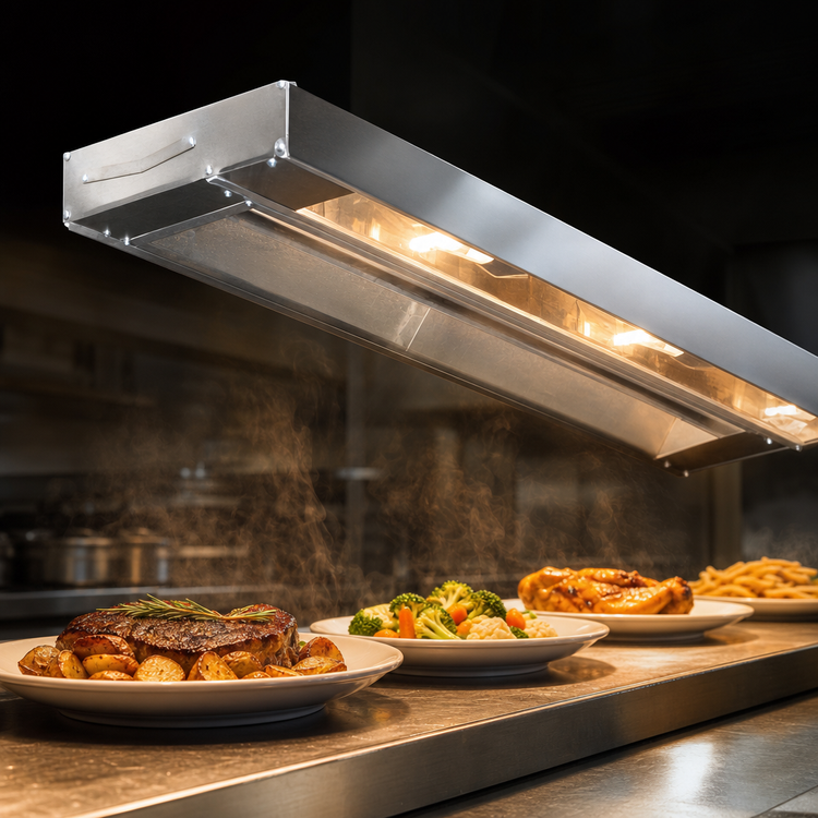 Product image #3 for Eagle RedHots 108-Inch Single Lighted High-Watt Strip Heat Lamp with Rod Elements, 120V