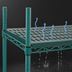 Thumbnail image #3 for QuadPlus 48 x 24 Inch Louvered Polymer Shelf Mat with Wire QuadTruss Frame