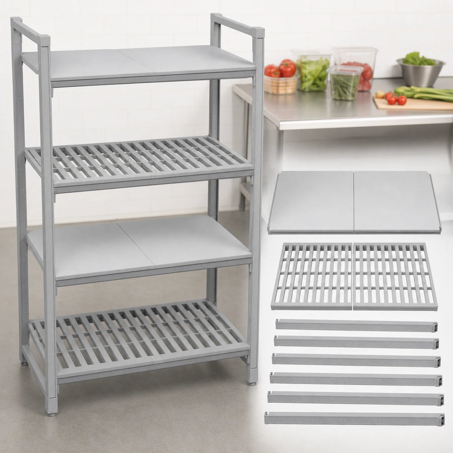 Mixed Shelf Plate Configuration