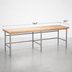 Thumbnail image #3 for John Boos Welded Stainless Steel Baker's Table Frame for 144