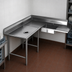 Thumbnail image #3 for Eagle Group Corner Soiled Dishtable, 120-Inch Machine-to-Corner x 60-Inch Corner-to-End, Left-to-Right Operation, 16-Gauge 304 Stainless Steel
