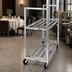 Thumbnail image #3 for Channel Manufacturing Aluminum Banquet / Utility Bus Cart with 2 Shelves, 42 x 20 x 67.5 Inches