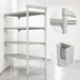 Thumbnail image #4 for Cambro Camshelving® Premium 5-Shelf Vented Add-On Unit — 24