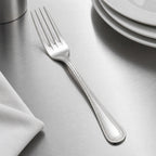 Thumbnail image #4 for Winco Deluxe Pearl 0036-05 7-1/4" Dinner Fork, 18/8 Stainless Steel, Extra Heavy Weight, Mirror Finish Case of 25
