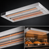 Thumbnail image #3 for Hatco Glo-Ray 30-Inch Double Unlighted Infrared Strip Heater