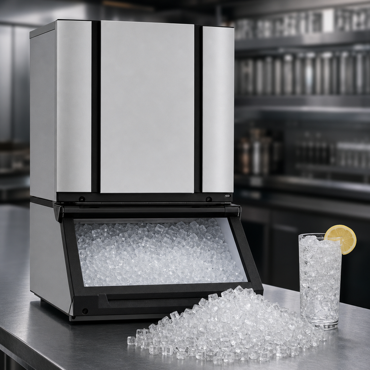 Product image #4 for Ice-O-Matic Elevation Series 30.25-Inch Water-Cooled Self-Contained Modular Half-Size Cube Ice Maker
