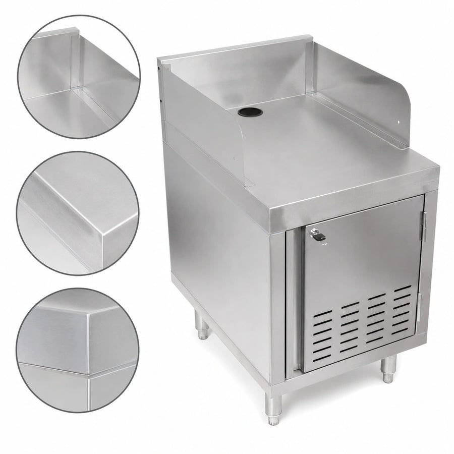 18-Gauge Stainless Steel Construction