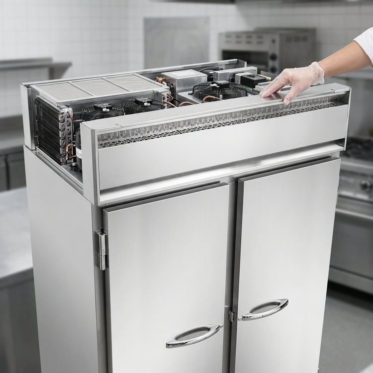 Product image #2 for Continental Refrigerator D2FENPT Designer Line 57"W Two-Section Pass-Thru Freezer