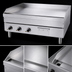 Thumbnail image #3 for Garland E24 Series 36-Inch Heavy-Duty Electric Countertop Griddle with Smooth Polished Steel Plate