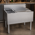 Thumbnail image #3 for Glastender Underbar Combo Ice Bin/Cocktail Unit, 36 Inch Wide x 24 Inch Deep, Left Bottle Well, 10-Circuit Cold Plate