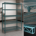 Thumbnail image #3 for EagleGard 5-Tier Add-On Wire Shelving Unit, 36 x 24 x 74 Inches, Blue-Green Hybrid Epoxy Finish