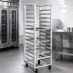 Thumbnail image #3 for Channel Manufacturing 401A-OR Standard Heavy-Duty Single-Section Aluminum End-Load Oven Rack, 20-Pan Capacity