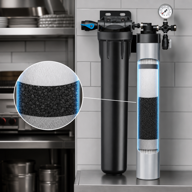 Product image #3 for Everpure QC7I PF Single 7FC Commercial Water Filtration System with Prefilter
