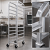 Thumbnail image #3 for Channel Manufacturing All-Welded Aluminum Bottom-Load Platter Rack, 11-Platter Capacity
