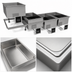Thumbnail image #3 for Duke WW-3 Waterless Hot Food Well Drop-In Unit, 3 Full-Size Pans