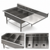 Thumbnail image #3 for John Boos Pro-Bowl 3-Compartment Platter Sink with Right-Hand Drainboard