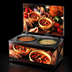 Thumbnail image #3 for Cayenne® Twin Well Soup Merchandiser with Menu Board and Country Kitchen Graphics