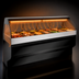 Thumbnail image #3 for Alto-Shaam Halo Heat 96-Inch Full-Service Hot Food Display Case with Curved Glass Front and Stationary Base