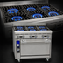 Thumbnail image #3 for Imperial Spec Series Heavy Duty 36-Inch Gas Range with 6 Open Burners and Convection Oven