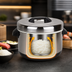 Thumbnail image #3 for Thunder Group SEJ72000 Insulated Sushi Rice Pot — 40 Cup, Mirror-Polished Stainless Steel (Non-Electric)