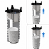 Thumbnail image #3 for Atlas Metal PD-12 Unheated Drop-In Stainless Steel Open Frame Plate Dispenser for 12-Inch Plates