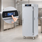Thumbnail image #3 for Metro C5 C589-SFS-LPFS Full-Height Pass-Thru Heated Holding Cabinet, Solid Doors, 18 Full-Size Pan Capacity, Touchscreen Controls