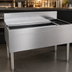 Thumbnail image #3 for Glastender 48-Inch Underbar Ice Bin/Cocktail Unit with Right-Side Bottle Well and 10-Circuit Cold Plate