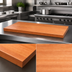 Thumbnail image #3 for Boos Block American Cherry Edge Grain Kitchen Countertop, 108 x 42 x 3 Inch, Penetrating Oil Finish
