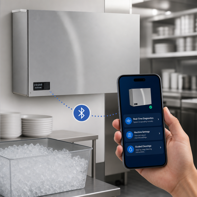 Product image #3 for Scotsman Prodigy ELITE Remote Modular Medium Cube Ice Machine, 1,828 lb/Day