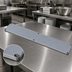 Thumbnail image #3 for 103-Inch 18-Gauge Stainless Steel Undershelf for Commercial Work Tables