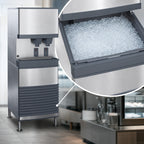 Thumbnail image #3 for Follett Products, LLC (Middleby) Symphony Plus 110FB414A-S Freestanding Ice and Water Dispenser, 90 lb Storage, 425 lb/Day Nugget Ice