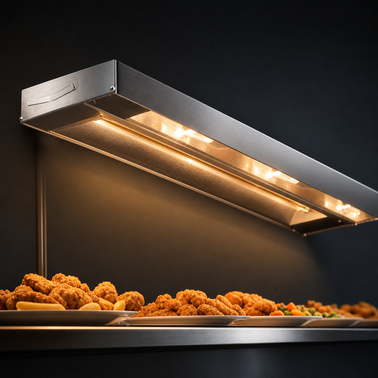 Product image #3 for Eagle RedHots 108-Inch Single Lighted High-Watt Strip Heat Lamp with Remote, 240V